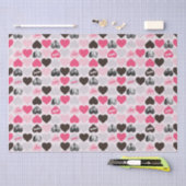 Aangepaste Valentijnsdag - Hartenfoto - Collage Tissuepapier (Craft)