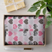 Aangepaste Valentijnsdag - Hartenfoto - Collage Tissuepapier (Geschenk)