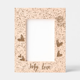 Aangepaste Valentijnsdag koppels hout gegraveerd l