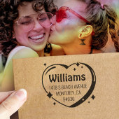 Aangepaste Valentijnsdag Krant Cover Groeten Kaart