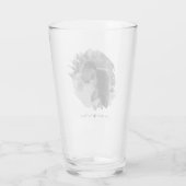 Aangepaste Valentijnsdag Modern Fotopaar Glas (Achterkant)