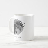 Aangepaste Valentijnsdag Modern Fotopaar Koffiemok (Voorkant links)