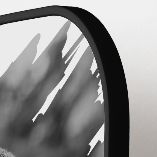 Aangepaste Valentijnsdag Modern Fotopaar Pickleball Paddle (Links Detail)