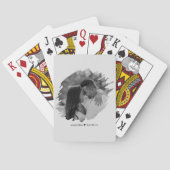 Aangepaste Valentijnsdag Modern Fotopaar Pokerkaarten (Achterkant)