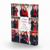 Aangepaste Valentijnsdag Romantisch Paar Collage Fotoblokken (Rechts)