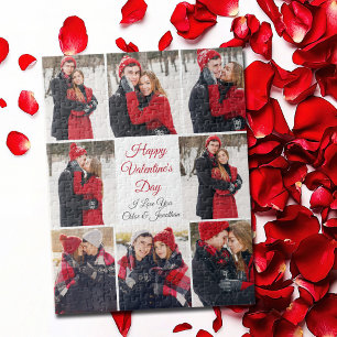 Aangepaste Valentijnsdag romantische liefde foto c Legpuzzel