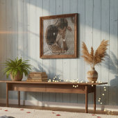 Aangepaste Valentijnsdag romantische paar foto Foto Afdruk