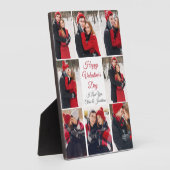 Aangepaste Valentijnsdag romantische paar foto Fotoplaat (Zijkant)