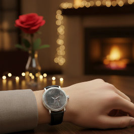 Aangepaste Valentijnsdag romantische paar foto Horloge