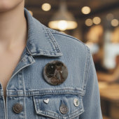 Aangepaste Valentijnsdag romantische paar foto Ronde Button 3,2 Cm