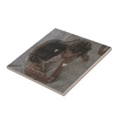 Aangepaste Valentijnsdag romantische paar foto Tegeltje (Zijkant)