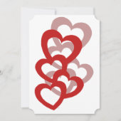 Aangepaste Valentijnsdag Uitnodiging (Voorkant)