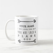 Aangepaste Valentijnse  Funny Mug - Plank Koffiemok (Links)