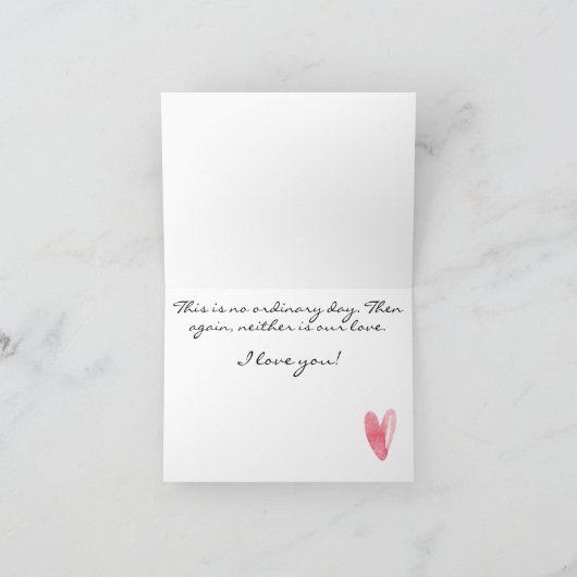 Aangepaste, Valentijnse harten van mijn man Kaart (Binnen)