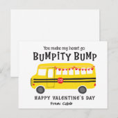 Aangepaste Valentijnse klaslokalen Briefkaart (Voorkant / Achterkant)