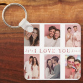 Aangepaste Valentijnssleutelhanger | Cadeau voor k Sleutelhanger (Voorkant)