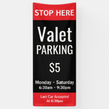 Aangepaste Valetparkeerplaats