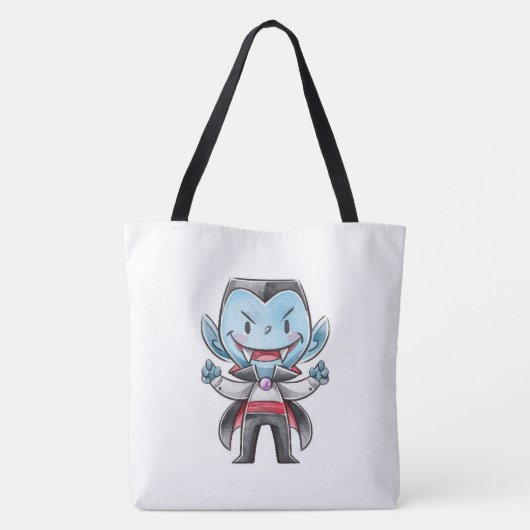 Aangepaste Vampire Treat Canvas tas (Achterkant)