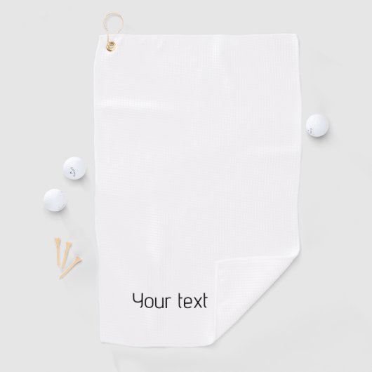 Aangepaste Van der Ven Logo Golf Club Handdoek (Insitu)