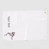 Aangepaste Van der Ven Logo Golf Club Handdoek (Horizontaal)