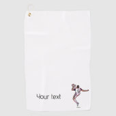 Aangepaste Van der Ven Logo Golf Club Handdoek (Voorkant)