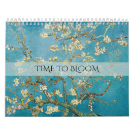 Aangepaste Van Gogh Amandelbloesem (1890) Kalender