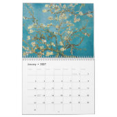 Aangepaste Van Gogh Amandelbloesem (1890) Kalender (Jan 2027)