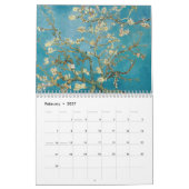 Aangepaste Van Gogh Amandelbloesem (1890) Kalender (Feb 2027)