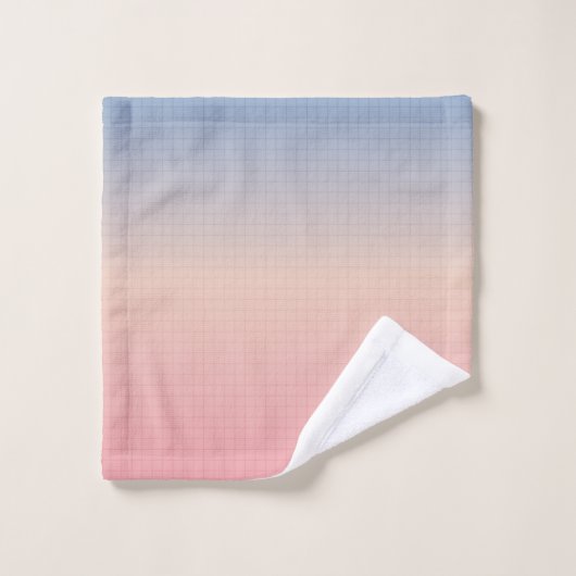 Aangepaste Vaporwave Bad Handdoek (Wasdoekje)