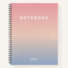 Aangepaste Vaporwave Notitieboek