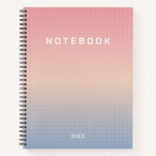 Aangepaste Vaporwave Notitieboek