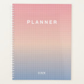 Aangepaste Vaporwave Planner (Voorkant)