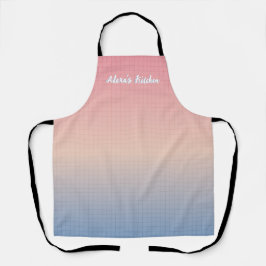 Aangepaste Vaporwave Schort