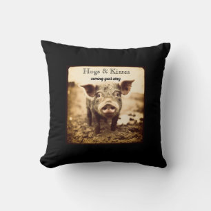 Aangepaste Varkens & Kusjes Landelijke Landelijke Kussen
