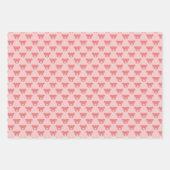 Aangepaste Varkenskop Silhouetten voor Vleeszaken Inpakpapier Vel (Voorkant)