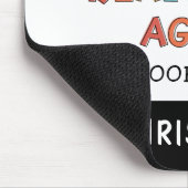 Aangepaste vastgoedagent Funny Geweldige Realtor Muismat (Hoek)