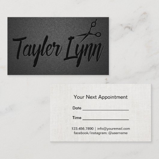 Aangepaste vastzetlijstscript aanwijzen #3 afsprakenkaartje (Voorkant / Achterkant)