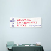Aangepaste VBS Welkomstbanner Spandoek (Beurs)