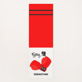 Aangepaste vechtingsuitrusting | Fijnhandschoenen Yogamat (Voorkant)