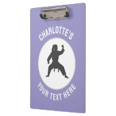 Aangepaste vechtsporten karate Taekwondo Vechten Klembord (Links)