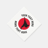 Aangepaste vechtsporten kind karate Verjaardagsfee Servet (Hoek)