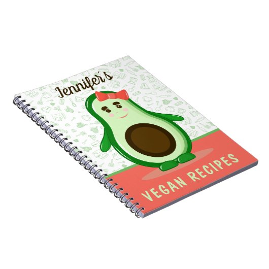 Aangepaste vegerrecepten notitieboek (Rechterzijde)