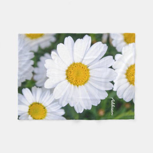 Aangepaste ventilatorbakens fleece deken (Voorkant (Horizontaal))