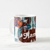 Aangepaste ventilatorKoeien Design Coffee Mok Cup (Voorkant links)