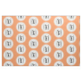 Aangepaste verbinding met moderne Coral Retro Stof (Fat Quarter)