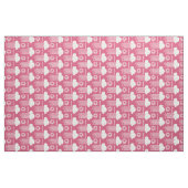 Aangepaste verbinding met moderne roze retro stof (Yard (91,4 cm))