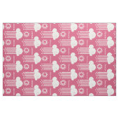 Aangepaste verbinding met moderne roze retro stof (Fat Quarter)
