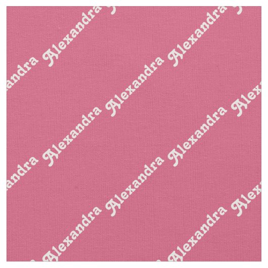 Aangepaste verbinding met moderne roze retro stof (Close Up)