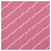 Aangepaste verbinding met moderne roze retro stof (Swatch)