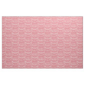 Aangepaste verbinding met moderne roze retro stof (Fat Quarter)